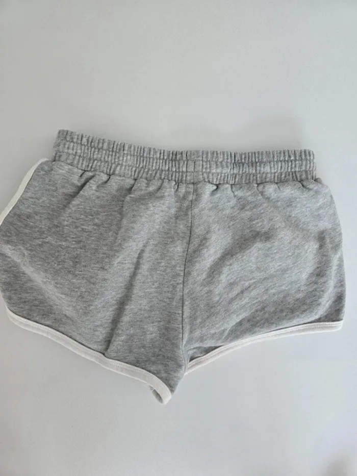 Short coton gris - photo numéro 3
