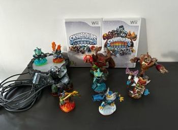 Jeux Skylanders Wii + figurines