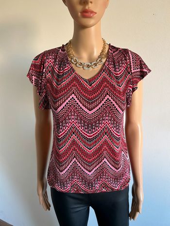 Blouse imprimée à manches courtes LolaLiza taille 34 jamais portée
