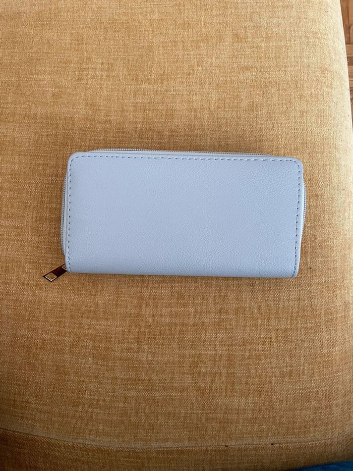Portefeuille gris clair neuf