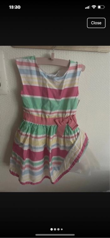 robe colorée - neuve