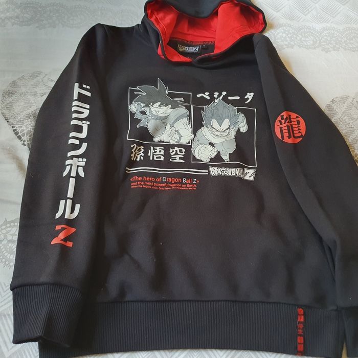 Sweat à capuche dragon ball z de taille S, 16ans - photo numéro 6