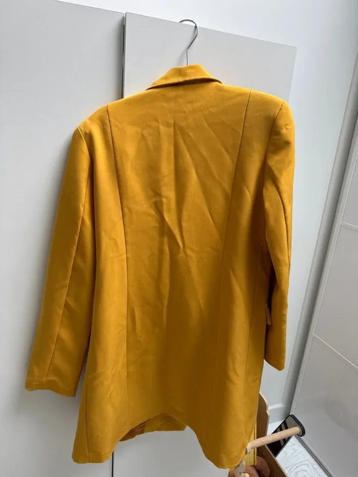 Veste blazer jaune - photo numéro 3