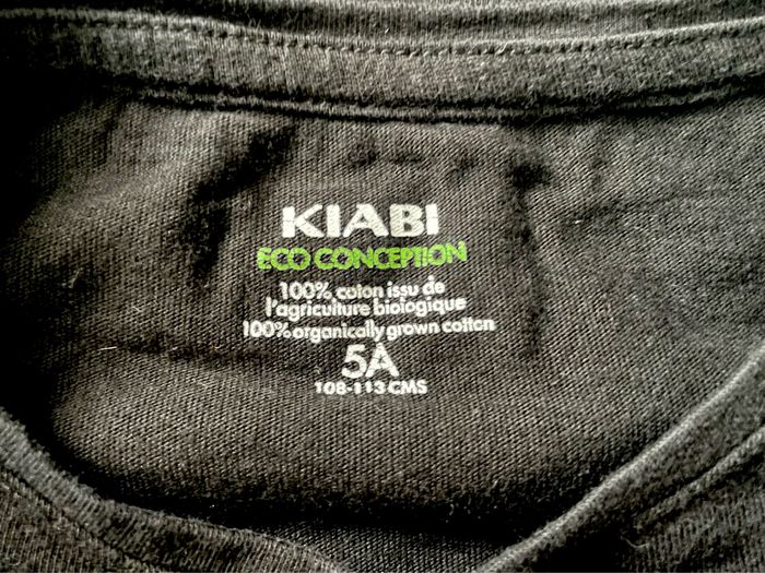 Tee shirt 5 ans Kiabi - photo numéro 3