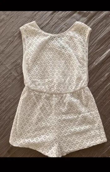 Combi-short dentelle
