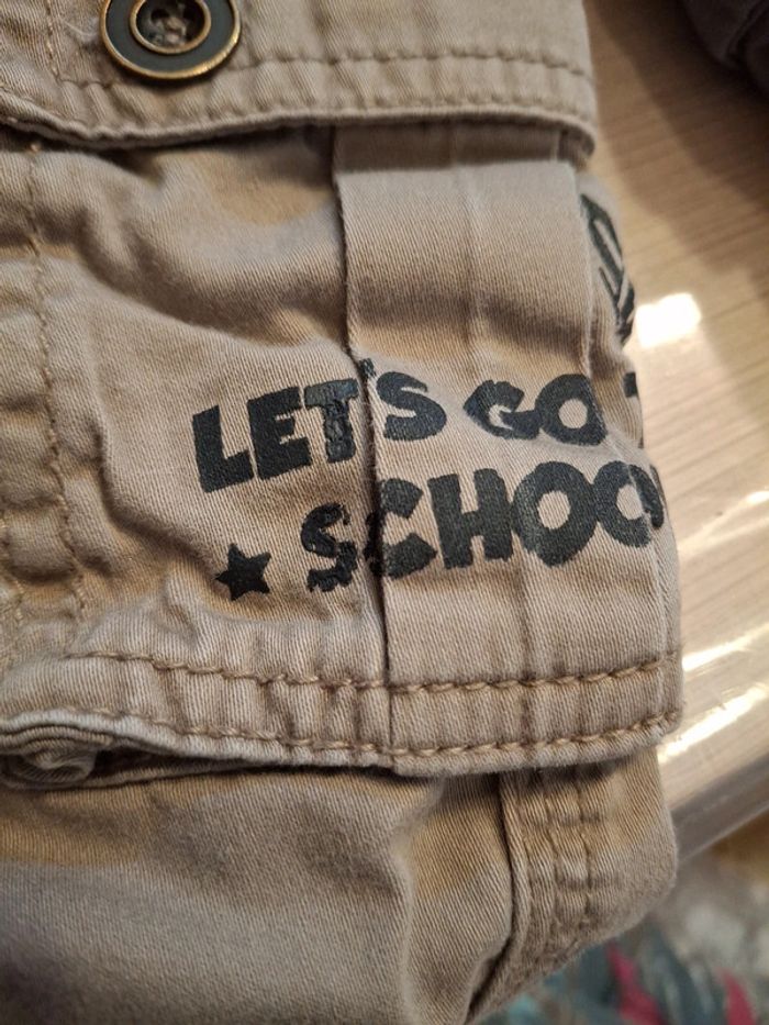 Pantalon Kid kanai 18 mois 81 cm léger beige foncé - photo numéro 2