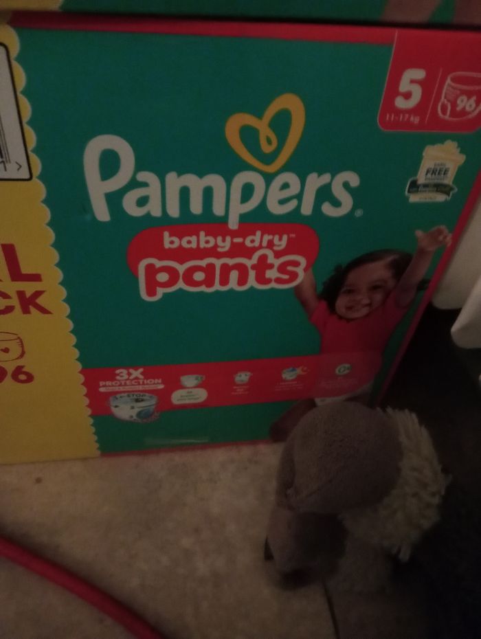 3 cartons de couches Pampers pants taille 5 - photo numéro 2