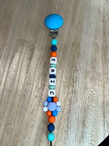 Attache tétine personnalisé