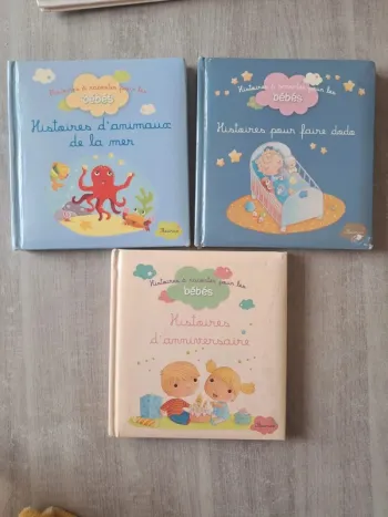 Lot de livres  histoire a raconter pour les bébés