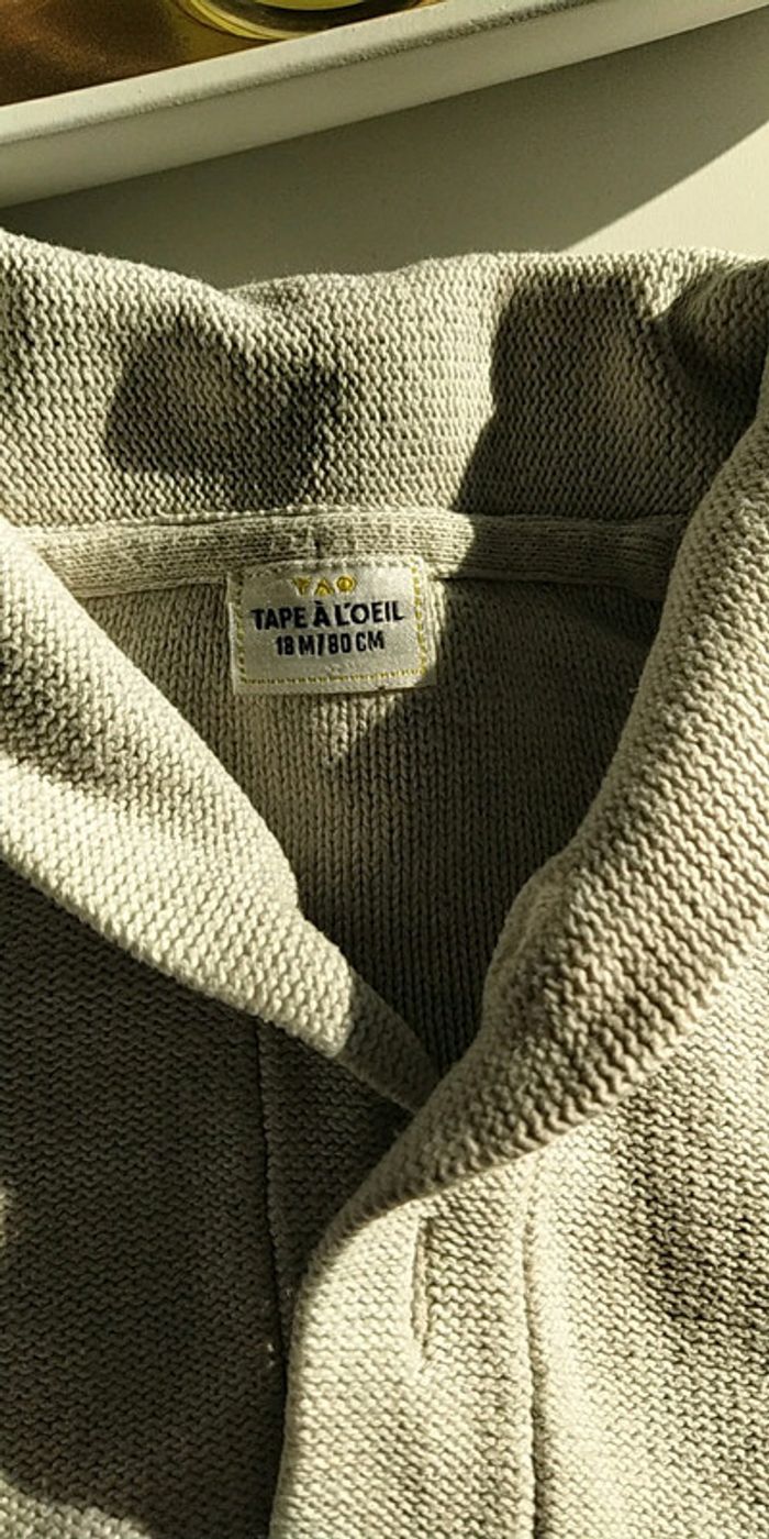 Gilet beige - photo numéro 2