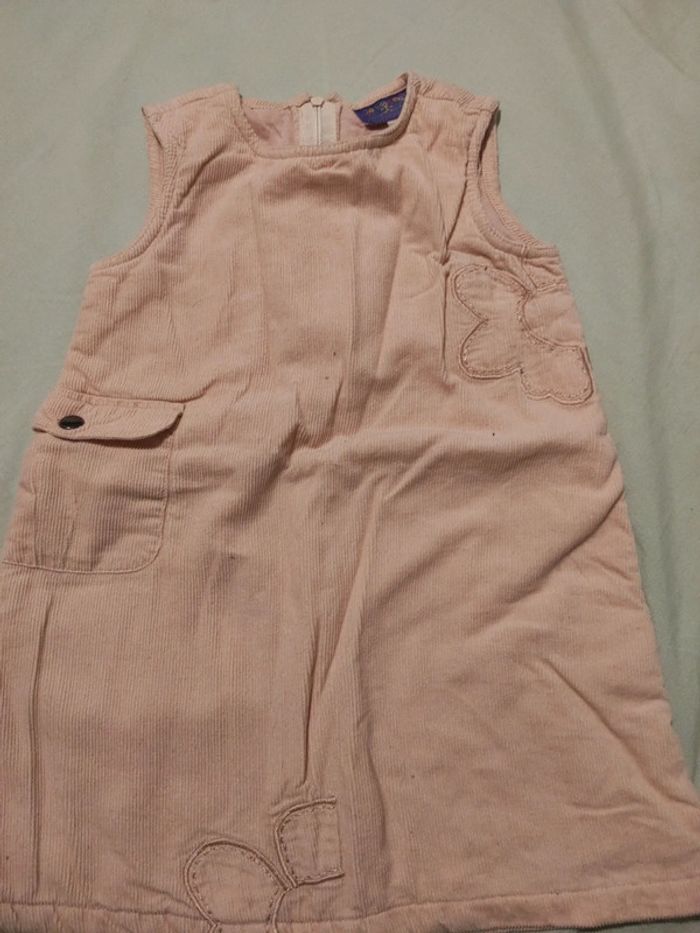 Robe velours T18M de bon matin