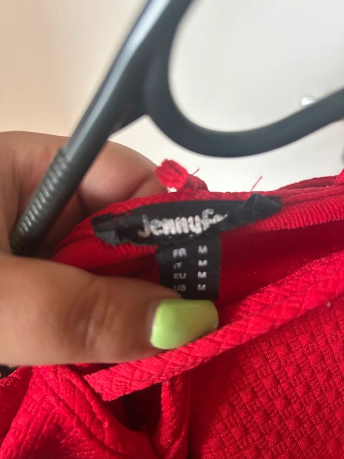 Robe rouge taille M - photo numéro 3