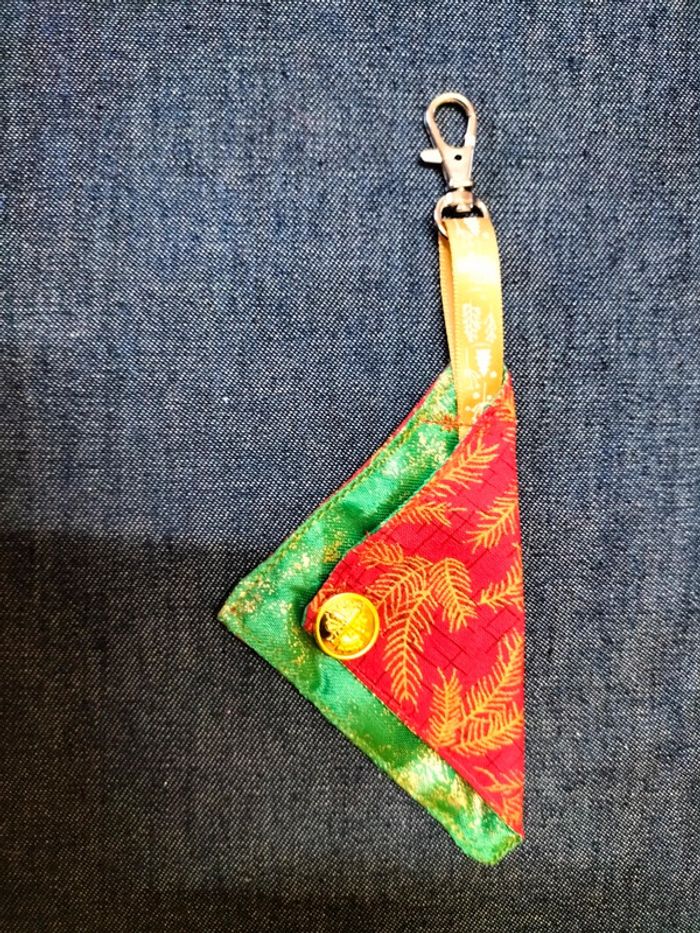 Porte-clés artisanal thème Noël