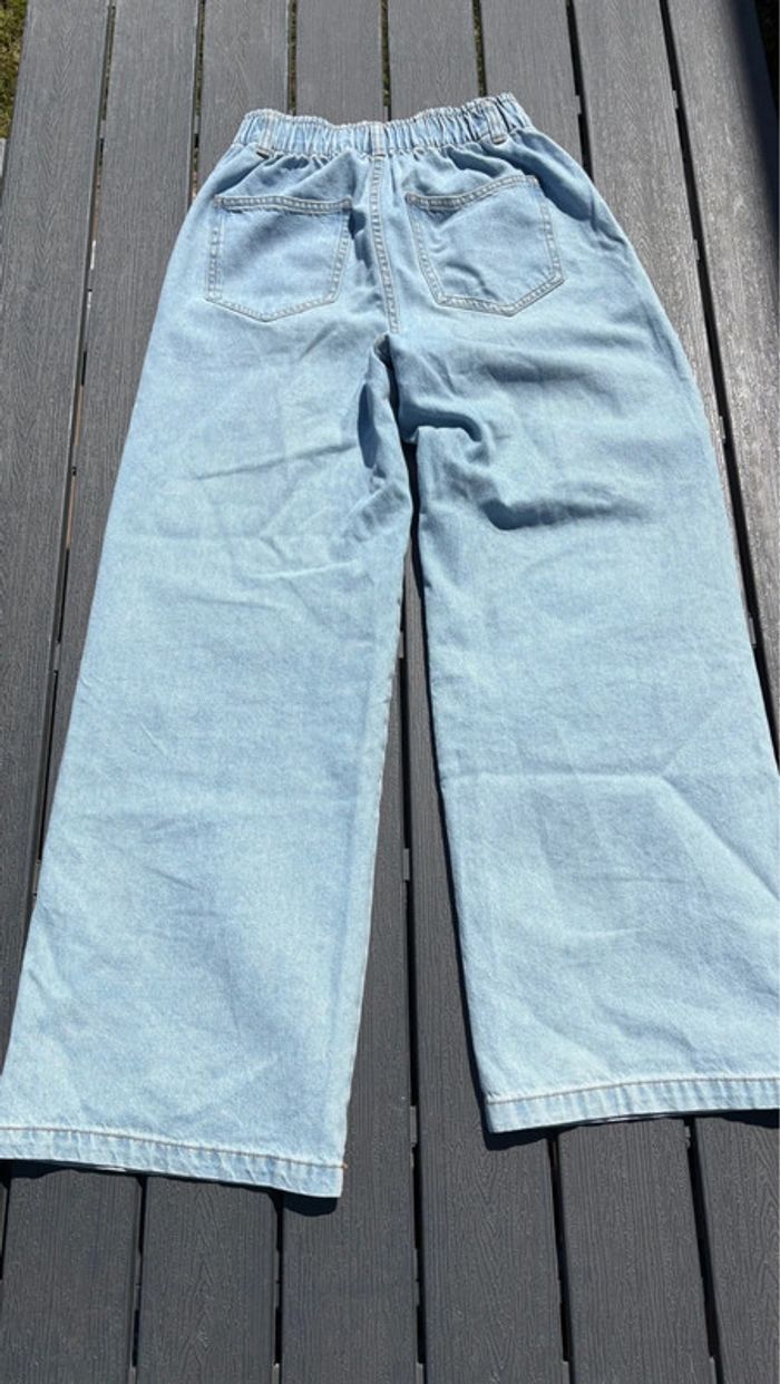 Jean large bleu Kiabi taille 32