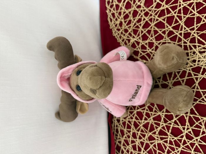 Peluche renne, souvenir finlandais - photo numéro 4