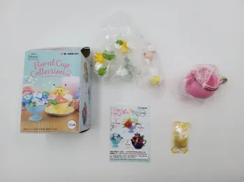 Pokemon Figure Floral Cup Collection 2 - Cleffa & Togepi