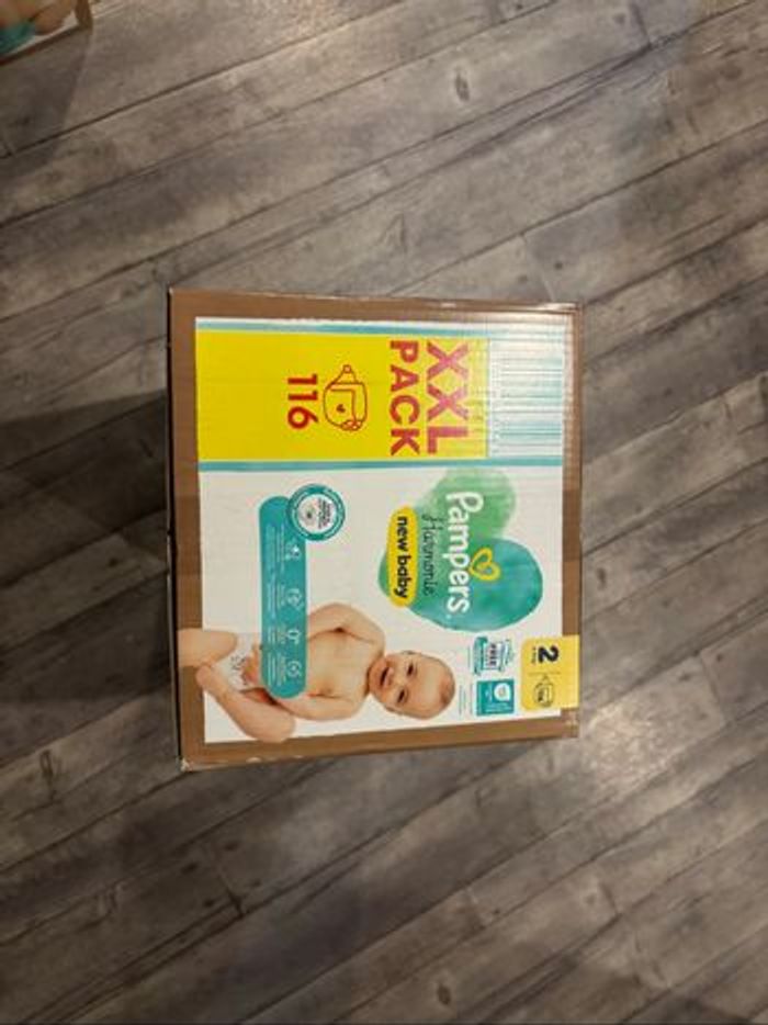 Carton de couches Pampers harmonie taille 2 - photo numéro 2