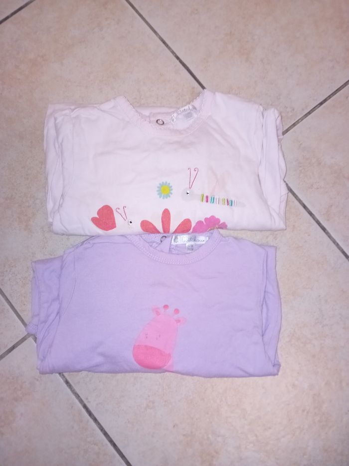 2 pyjamas légers 12 mois
