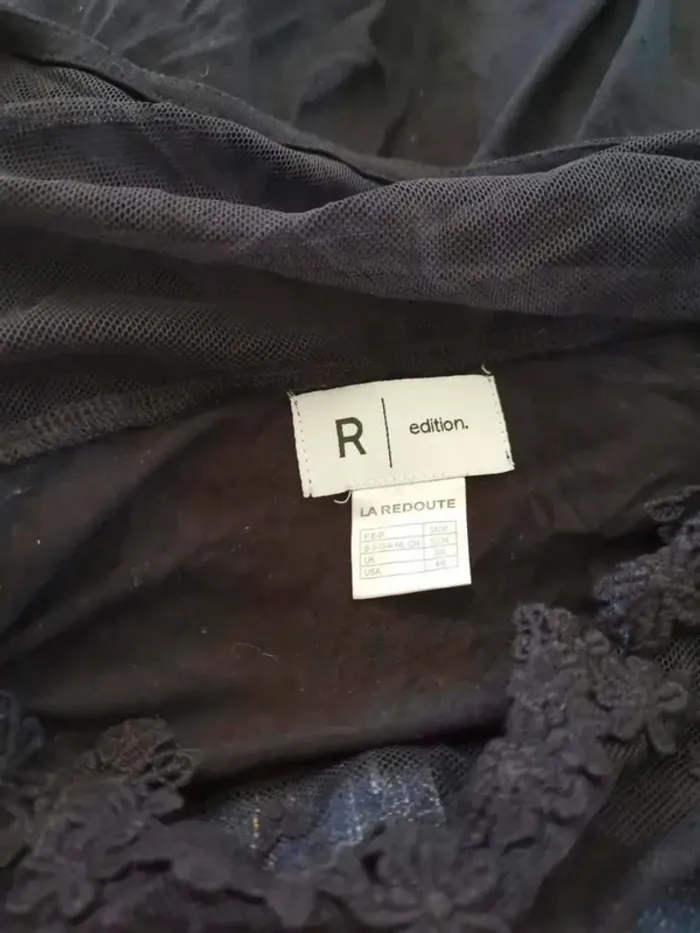 C34 blouse noir La Redoute 34/36 - photo numéro 3