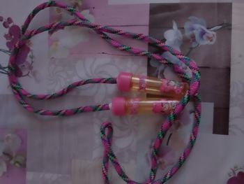Corde à sauter qui fait des bulles