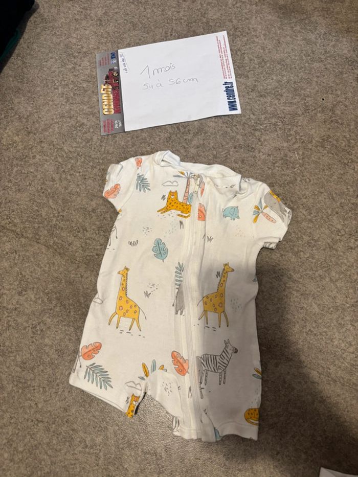 Pyjama combi short - photo numéro 2