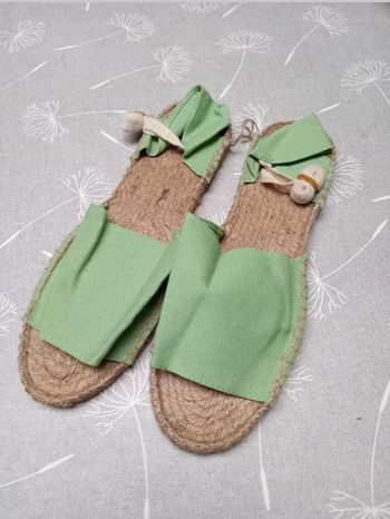 Espadrilles vertes 