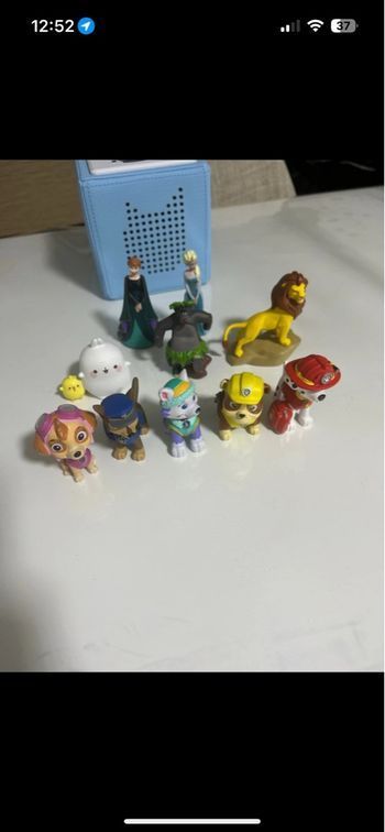 Tonies 12€50 piece 