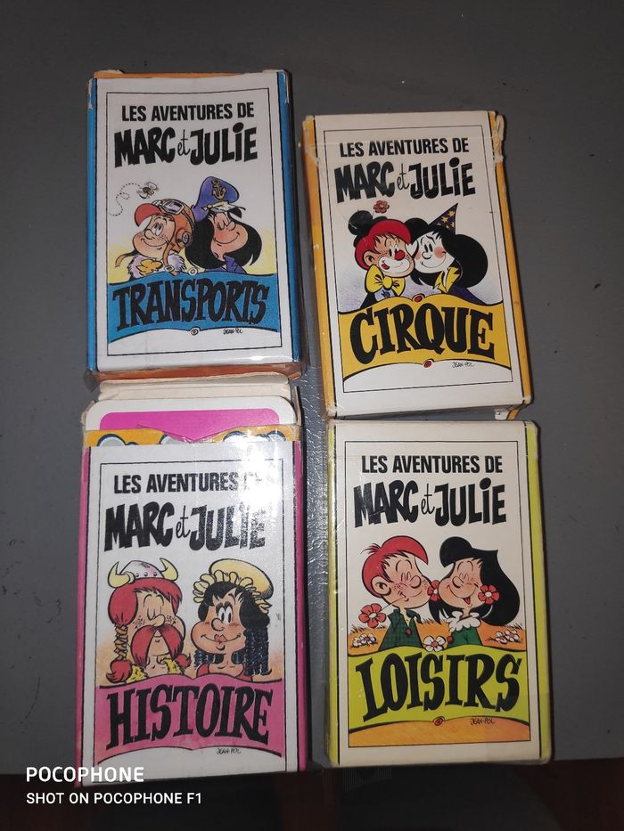 4 jeux 7 familles Marc et Julie