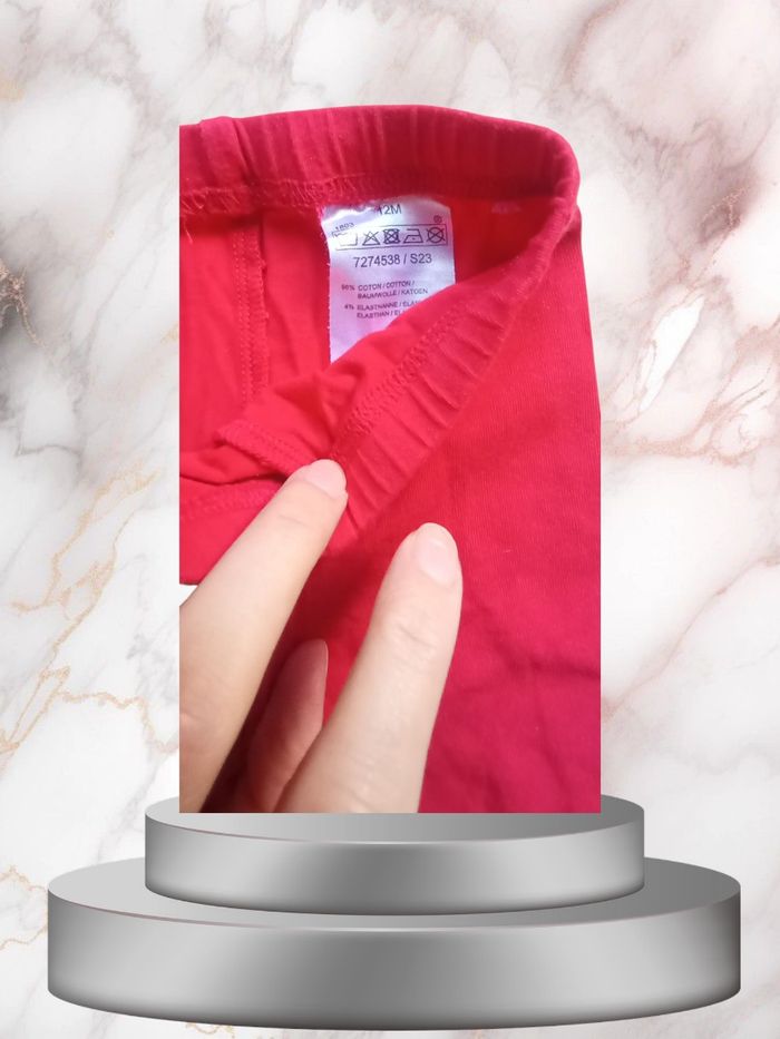 Le cycliste flashy pour bébé fille taille 12 mois - photo numéro 3