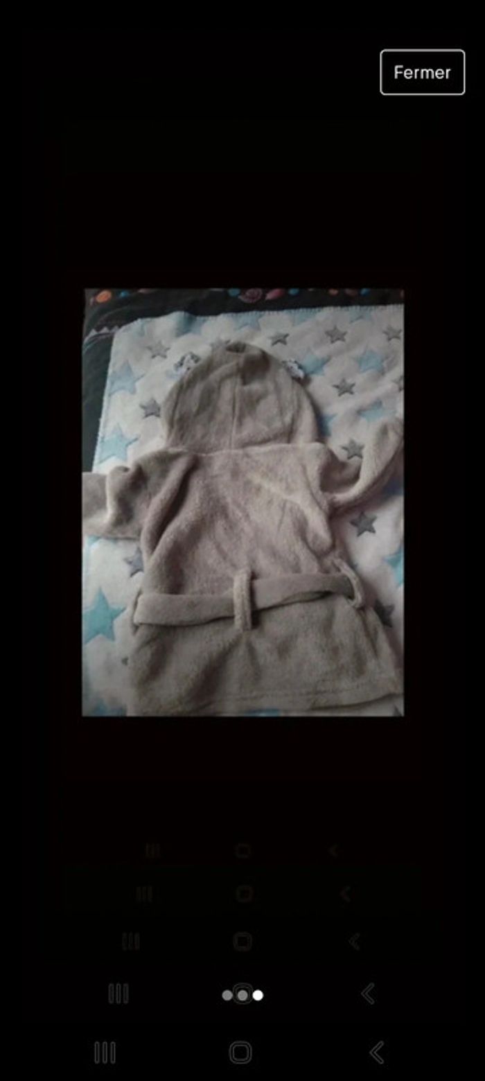 Peignoir chaud koala 3 6 mois - photo numéro 2