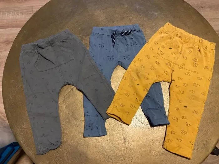 Lot de 3 pantalons 12 mois