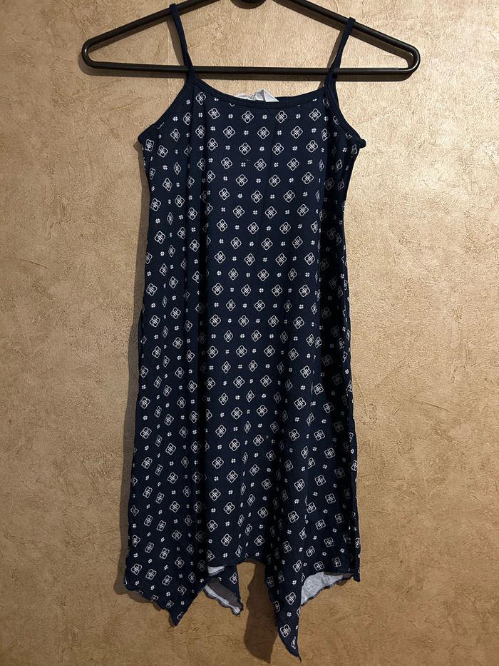 Robe à bretelles asymétrique 8/10 ans H&M neuve
