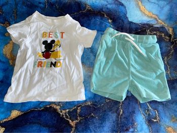 Ensemble t-shirt et short éponge 6 mois Orchestra