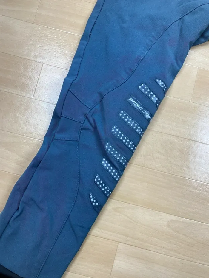 Pantalon d’équitation Animo gris-bleu – Taille 34 – Très bon état - photo numéro 8