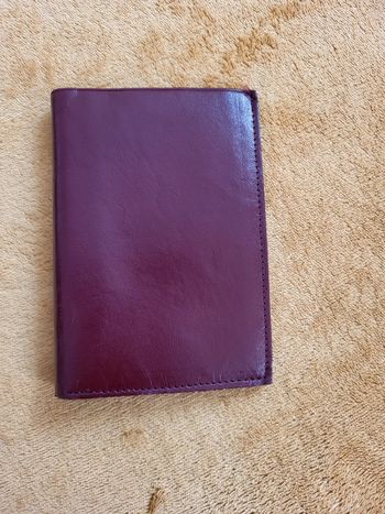 Portefeuille en cuir