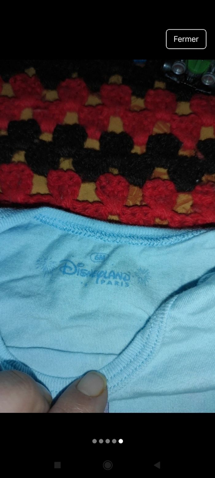 Très beau tee-shirt Disneyland Paris e1 - photo numéro 3