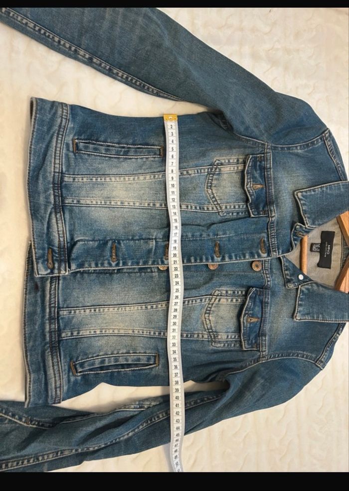 Veste en jean - marque Mango - taille XS - photo numéro 7