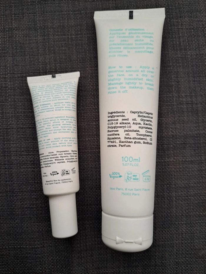 Lot cosmétique vegan iaso paris - photo numéro 2