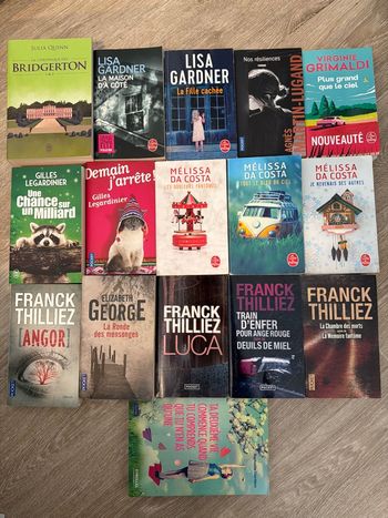 Lot de 16 livres