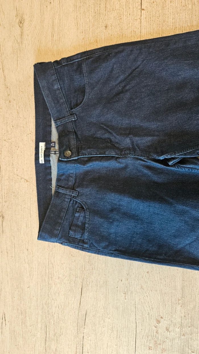 Pantalon style jean s bleu três foncé skinny, Kiabi, 44, neuf - photo numéro 5