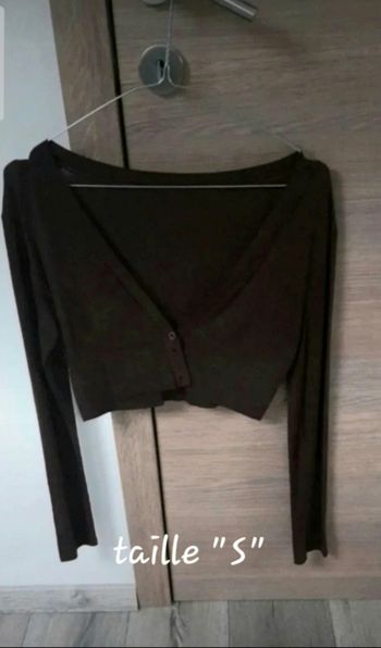 Gilet court taille S
