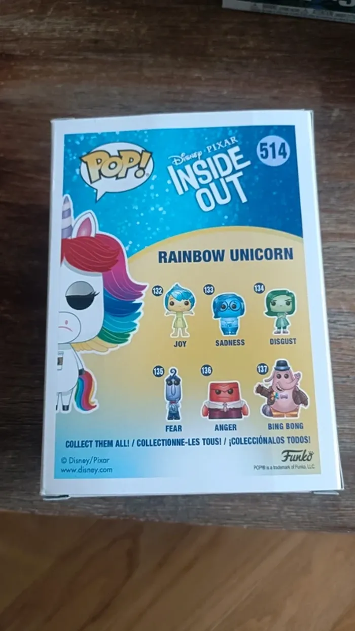 Funko pop Rainbow Unicorn 🦄🌈 514 - photo numéro 2