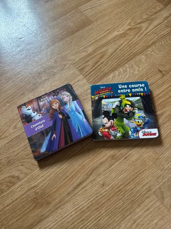 Lot livre Disney la reine des neiges 2 , Mickey et ses amies Top départ