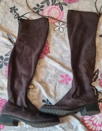 Cuissardes imitation daim