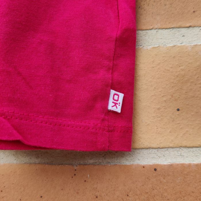 T-shirt fille 8 ans Okaïdi rose fuchsia comme neuf - photo numéro 5