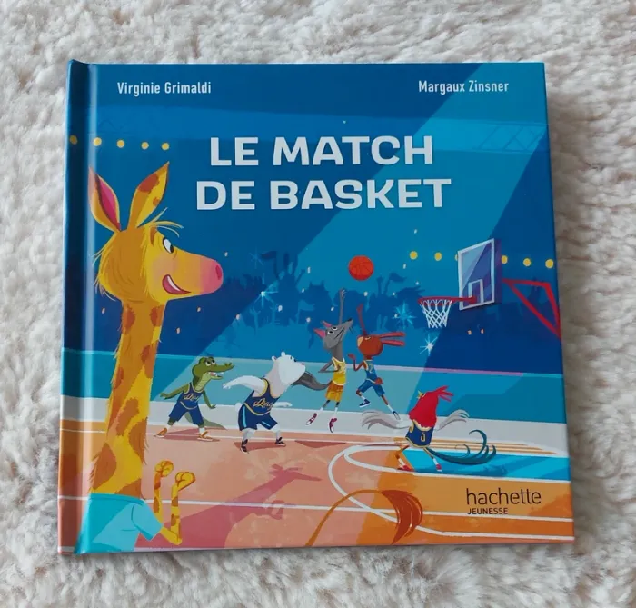 Lot de 2 livres Le Match de Basket + Le tournoi de karate