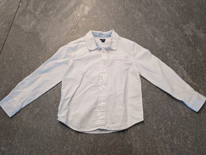 Chemise à manches longues blanche garçon 6 ans comme NEUVE