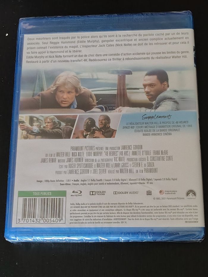 Blu Ray 48 Heures (Nick Nolte, Eddie Murphy, Walter Hill) - photo numéro 2