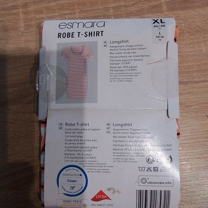 Robe t-shirt 46 48 - photo numéro 2