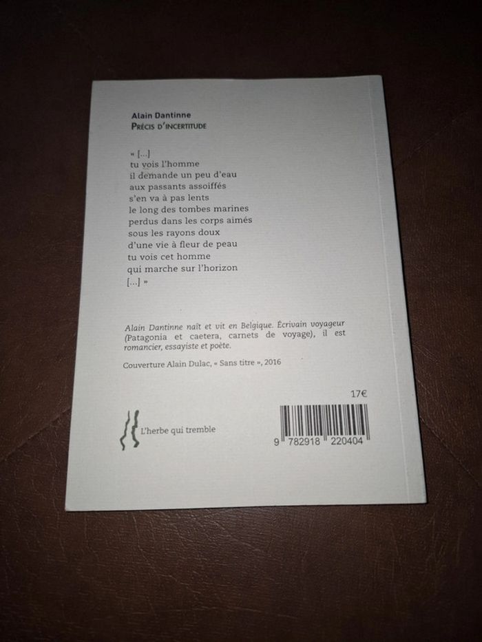 Précis d'incertitude - photo numéro 2